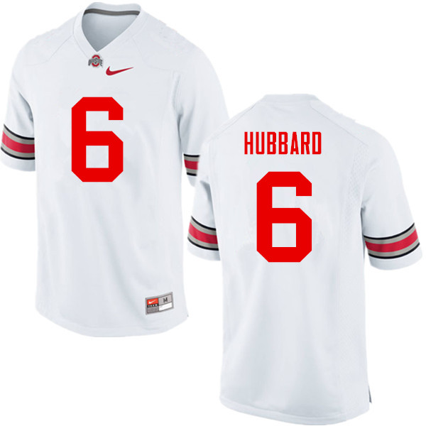 Men Ohio State Buckeyes #6 Sam Hubbard College Football Jerseys Game-White